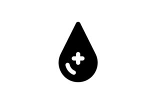 Blood Glyph Icon: Graphics & Icons for Crafters