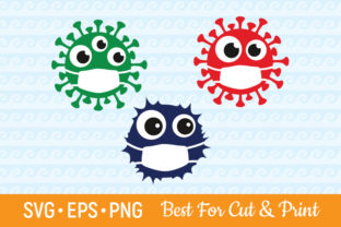 Corona Virus Medical Face Mask Graphics for Crafts