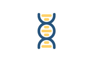 DNA Flat Icon: Essential Graphics for Medical Icons
