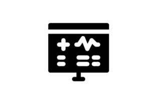 Explain Disease Glyph Icon: Graphics & Icons