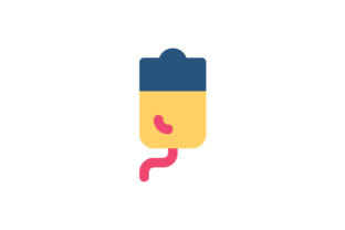 Infusion Flat Icon: Elevating Medical Graphics & Icons