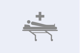 Medical Hospital Patient Bed Graphics & Icons