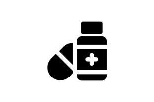 Pill Glyph Icon: Essential Graphics and Icons