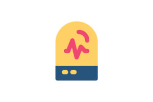 Review: Heart Rater, Heart Beat Flat Icon for Embroidery