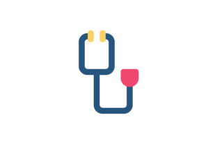 Stethoscope Flat Icon: Graphics & Icons Review