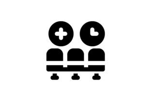 Waiting Queue Glyph Icon: Graphics & Icons